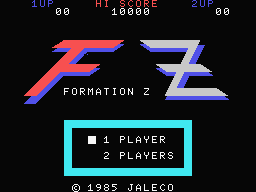 Formation Z Title Screen